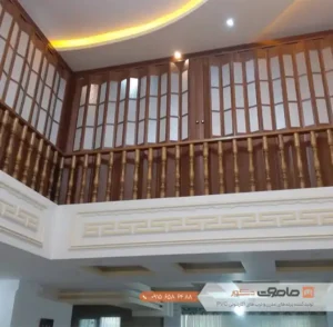 خرید درب آکاردئونی پنجره دار از ماموت دکور