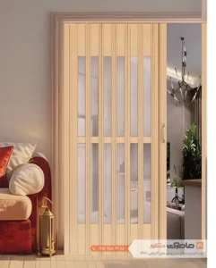 قیمت درب آکاردئونی pvc